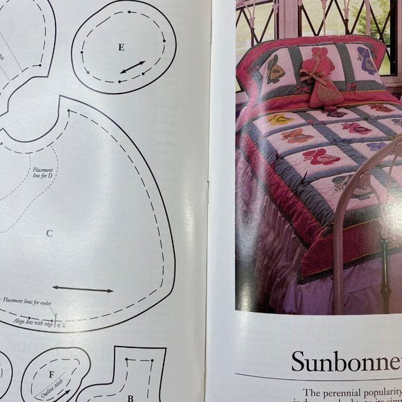 Sunbonnet Sues Neighborhood Quilting Book - Picture 5 of 6
